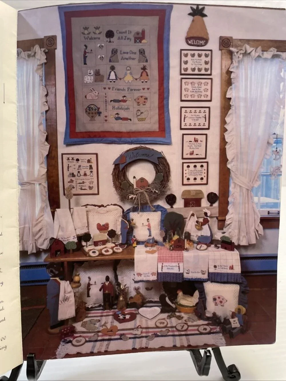 More Country Scriptures Cross Stitch Pattern Booklet The Stitching Post 1985 EUC
